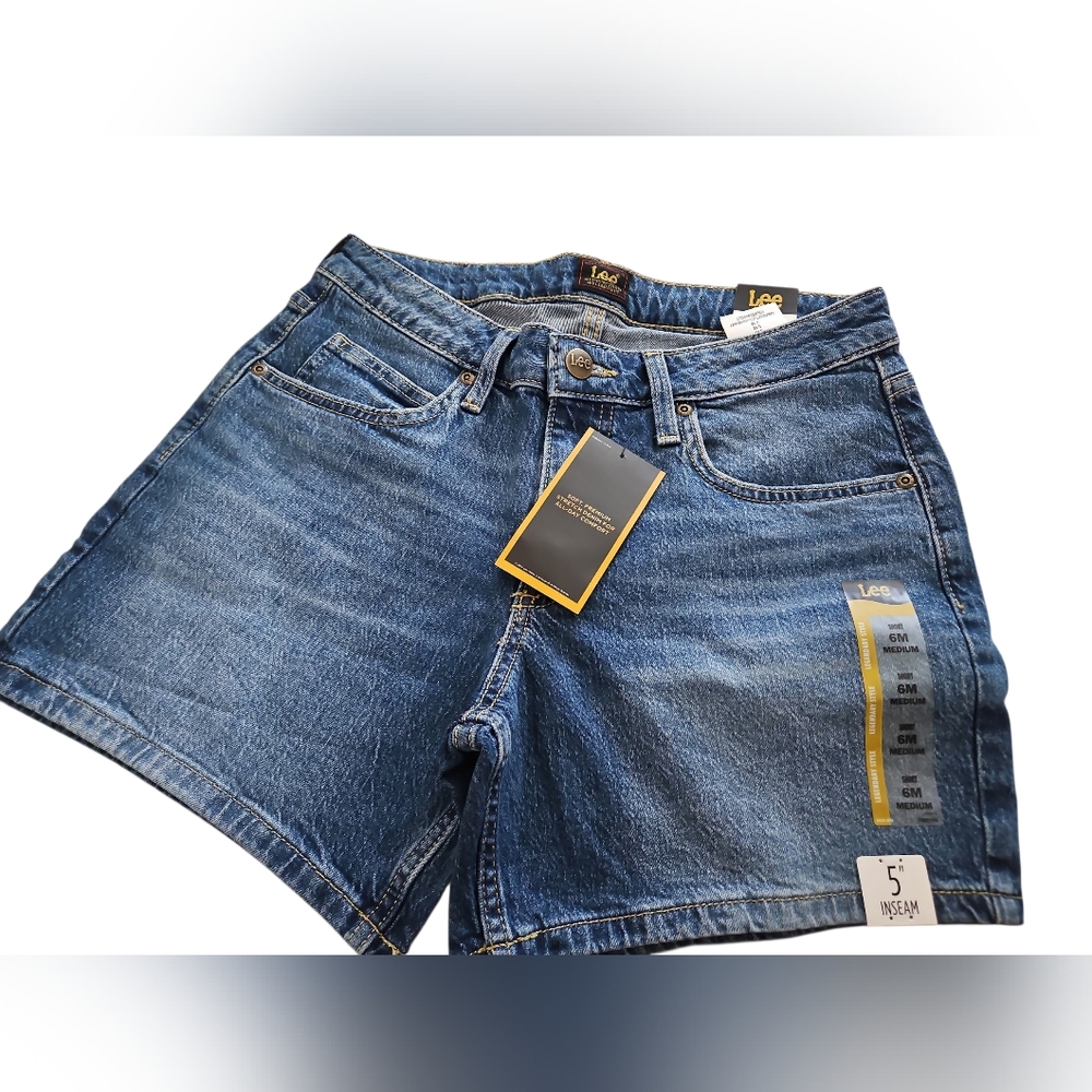 Lee Women's Classic Blue Jean Shorts